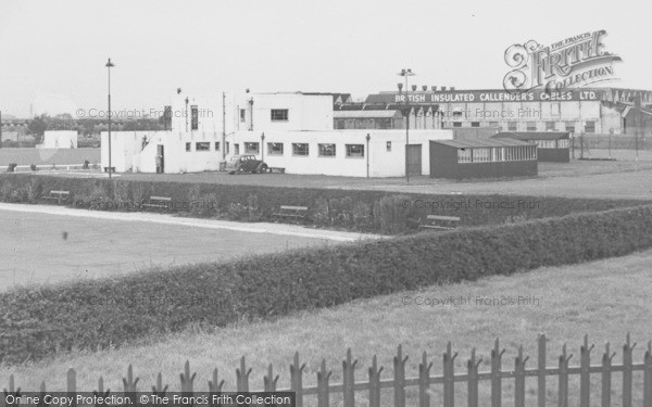 Photo of Helsby, Bi Recreation Ground c.1955