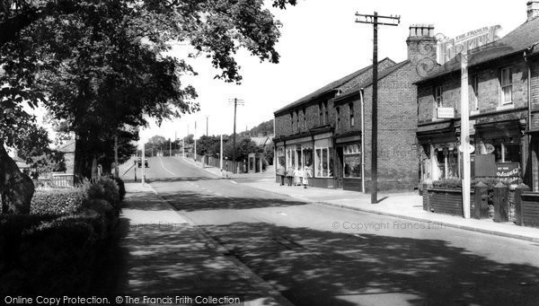 Photo of Helsby, Chester Road c.1965