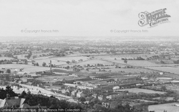 Photo of Helsby, Factory From The Rock c.1955