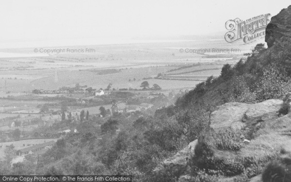 Photo of Helsby, From The Rock c.1955