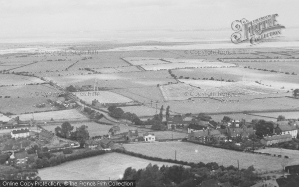 Photo of Helsby, From The Rock c.1955