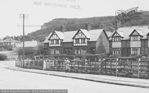 Photo of Helsby, Helsby Rock c.1955