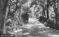 The Road To Helsby Hill c.1965, Helsby