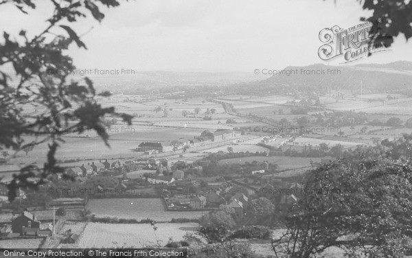 Photo of Helsby, View From Helsby Hill c.1955