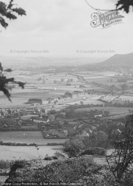 Photo of Helsby, View From Helsby Hill c.1955