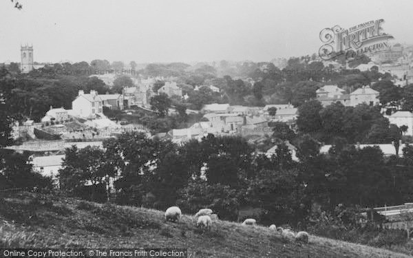 Photo of Helston, A View Of The Town c.1950