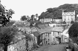 Helston, Almshouse Hill c1950