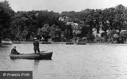 Boats In The Public Gardens c.1920, Helston