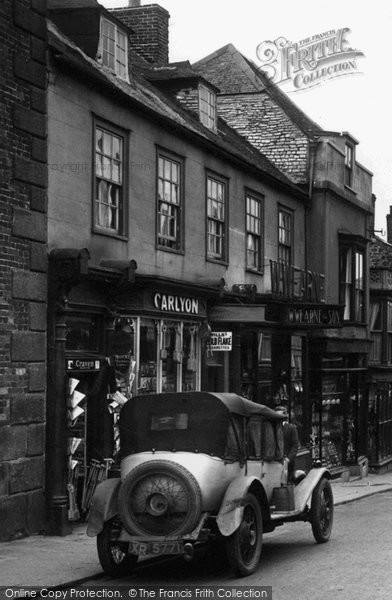 Photo of Helston, Car In Meneage Street 1931
