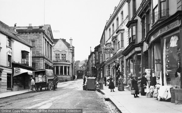 Photo of Helston, Coinagehall Street 1913