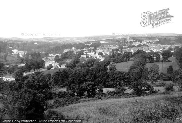 Photo of Helston, From South 1890