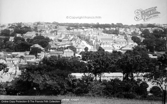 Photo of Helston, From The West 1895