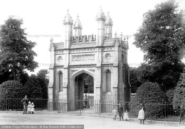 Photo of Helston, Grylls Monument 1895