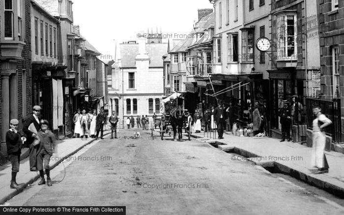 Photo of Helston, Meneage Street 1895