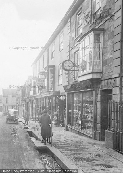 Photo of Helston, Meneage Street, Shops 1924