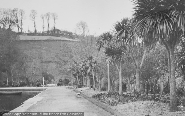 Photo of Helston, Palms In The Park c.1935