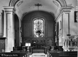 Parish Church Interior c.1950, Helston