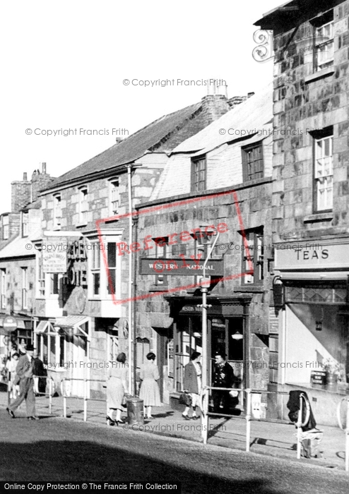 Photo of Helston, Shops On Coinagehall Street 1949