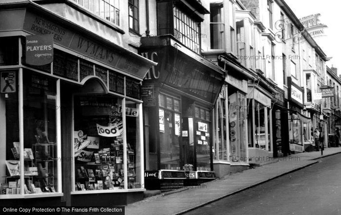 Photo of Helston, Shops On Meneage Street c.1960