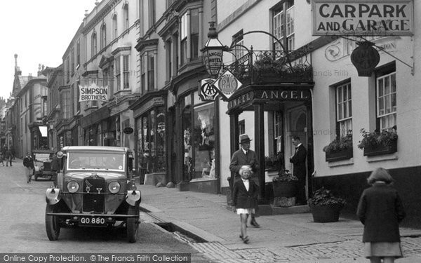 Photo of Helston, The Angel Hotel 1931