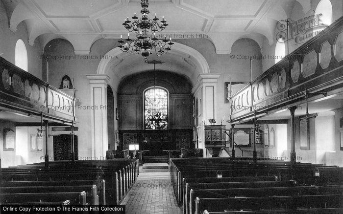 Photo of Helston, The Church Interior 1890