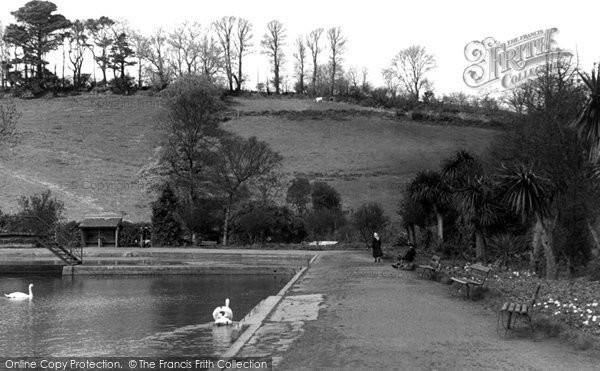 Photo of Helston, The Park c.1955