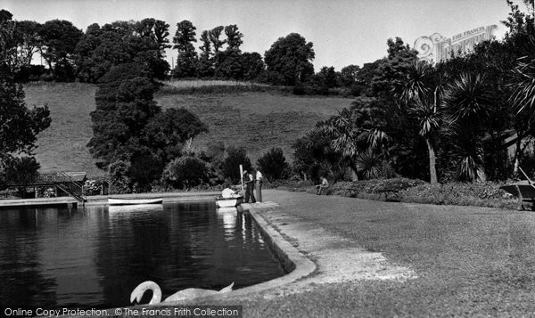 Photo of Helston, The Pleasure Grounds c.1955