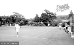 The Tennis Courts, Coronation Park c.1955, Helston