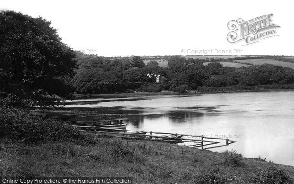 Photo of Helston, View On Loe Pool 1895