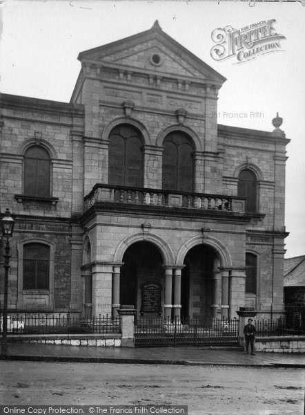 Photo of Helston, Wesleyan Church c.1950