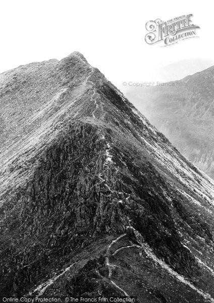 Photo of Helvellyn, Striding Edge 1912