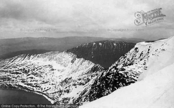 Photo of Helvellyn, Striding Edge And Ted Tarn 1889