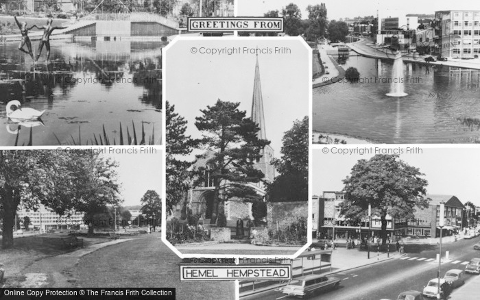 Photo of Hemel Hempstead, Composite c.1965
