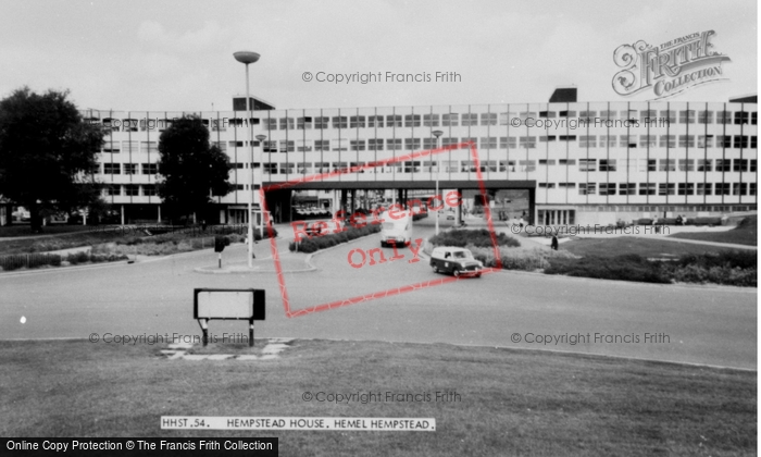 Photo of Hemel Hempstead, Hempstead House c.1960