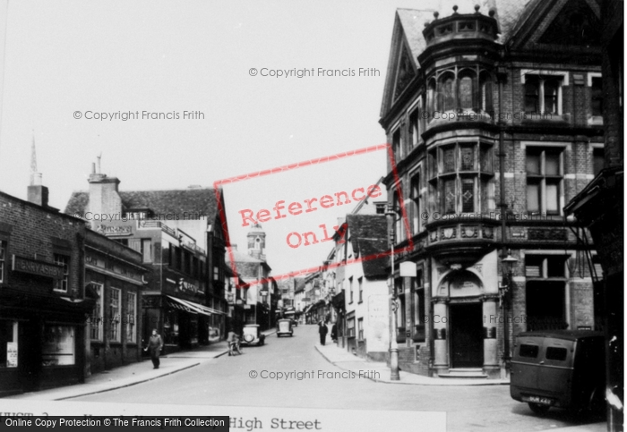Photo of Hemel Hempstead, High Street c.1955