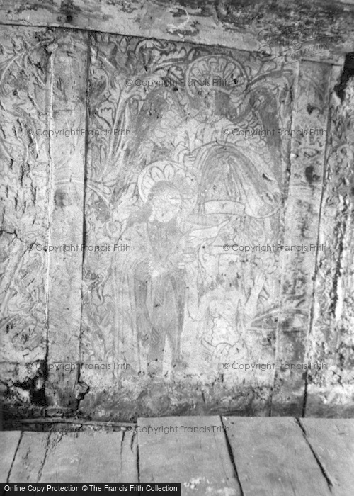 Photo of Hemel Hempstead, Piccott's End, Wall Paintings In No.132 1954