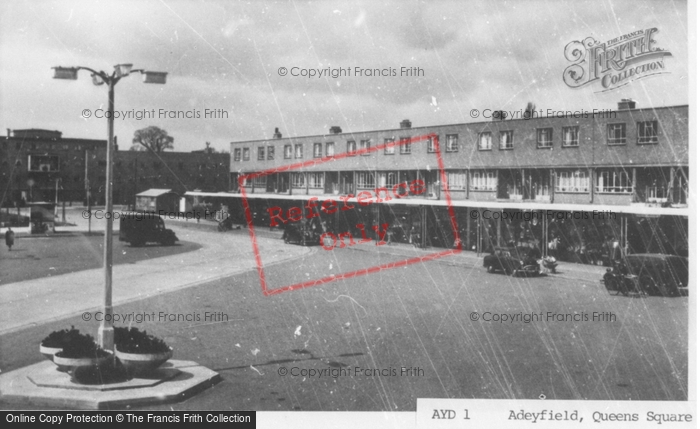 Photo of Hemel Hempstead, Queens Square, Adeyfield c.1955