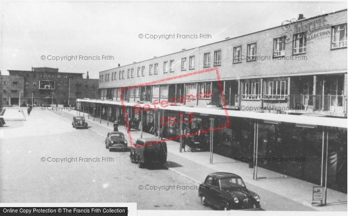 Photo of Hemel Hempstead, Queens Square, Adeyfield c.1955