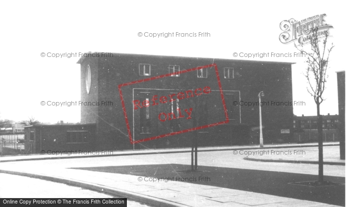 Photo of Hemel Hempstead, St Barnabas' Church, Adeyfield c.1960