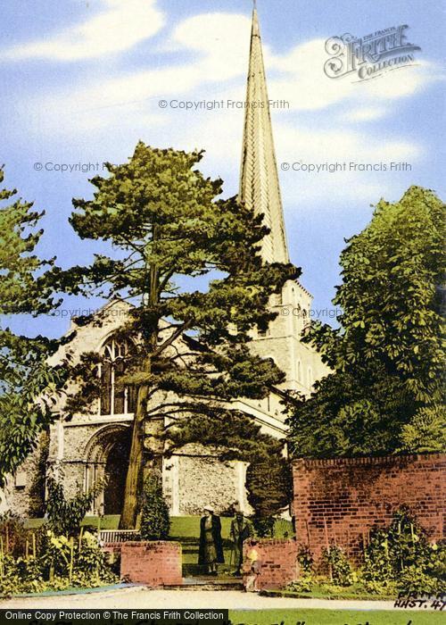 Photo of Hemel Hempstead, St Mary's Church c.1965