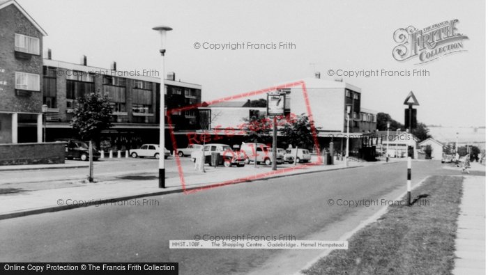 Photo of Hemel Hempstead, The Gadebridge Shopping Centre c.1965