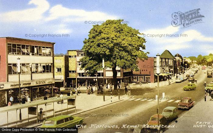 Photo of Hemel Hempstead, The Marlowes c.1965
