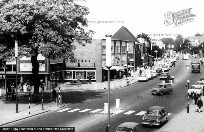 Photo of Hemel Hempstead, The Marlowes c.1965