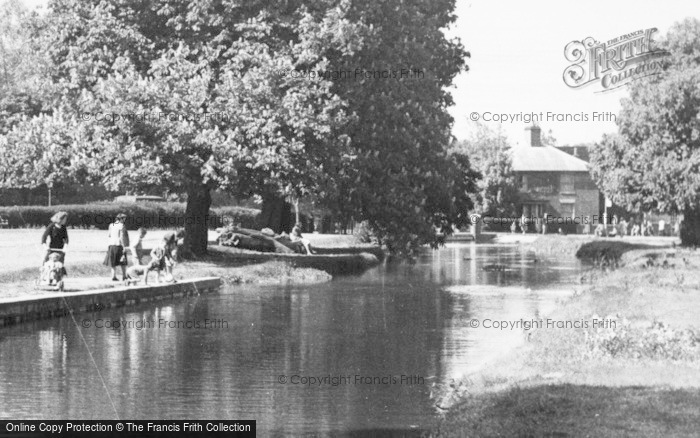 Photo of Hemel Hempstead, The River, Heath Park c.1955