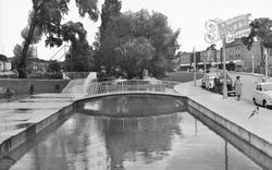 The Water Gardens c.1960, Hemel Hempstead