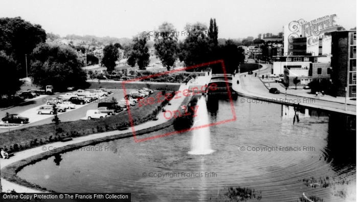 Photo of Hemel Hempstead, The Water Gardens c.1965