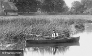 Fishing From A Boat 1899, Hemingford Abbots