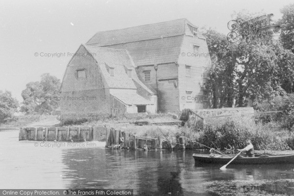 Photo of Hemingford Abbots, Hemingford Mill 1899