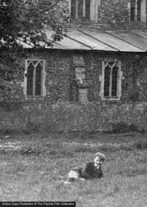 Photo of Hemingford Abbots, Lying On The Grass 1898