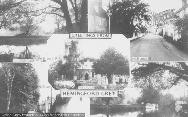 Photo of Hemingford Grey, Composite c.1960